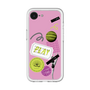 スリムプロテクションプレミアムケース［ Playful sticker - Dusty Pink ］