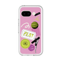 スリムプロテクションプレミアムケース［ Playful sticker - Dusty Pink ］