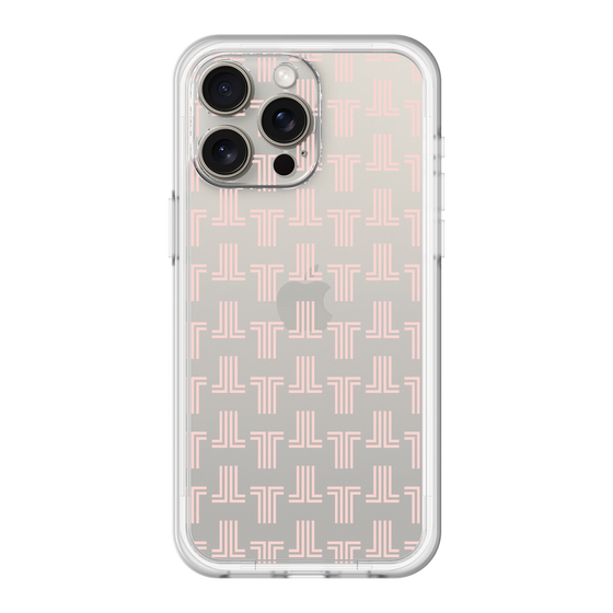 スリムプロテクションプレミアムケース［ LANVIN en Bleu - Monogram - Pink ］