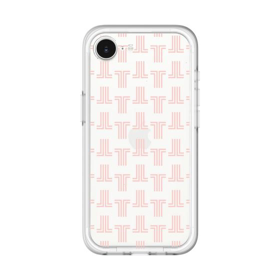 スリムプロテクションプレミアムケース［ LANVIN en Bleu - Monogram - Pink ］