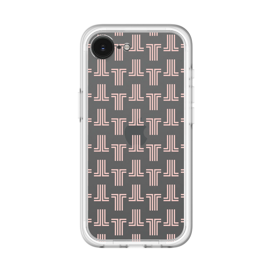 スリムプロテクションプレミアムケース［ LANVIN en Bleu - Monogram - Pink ］