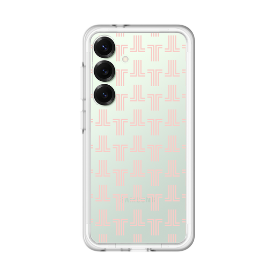 スリムプロテクションプレミアムケース［ LANVIN en Bleu - Monogram - Pink ］