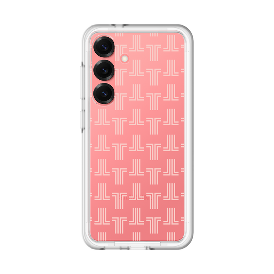 スリムプロテクションプレミアムケース［ LANVIN en Bleu - Monogram - Pink ］