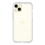 スリムプロテクションプレミアムケース［ LANVIN en Bleu - Monogram - White ］