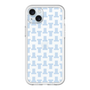 スリムプロテクションプレミアムケース［ LANVIN en Bleu - Monogram - Blue ］