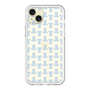 スリムプロテクションプレミアムケース［ LANVIN en Bleu - Monogram - Blue ］