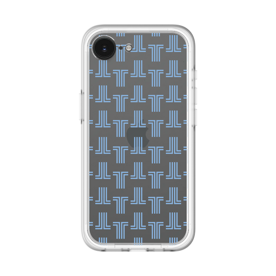 スリムプロテクションプレミアムケース［ LANVIN en Bleu - Monogram - Blue ］