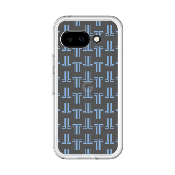 スリムプロテクションプレミアムケース［ LANVIN en Bleu - Monogram - Blue ］