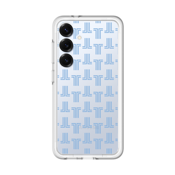 スリムプロテクションプレミアムケース［ LANVIN en Bleu - Monogram - Blue ］