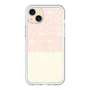 スリムプロテクションプレミアムケース［ LANVIN en Bleu - Lace - Pink ］