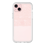 スリムプロテクションプレミアムケース［ LANVIN en Bleu - Lace - Pink ］