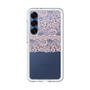 スリムプロテクションプレミアムケース［ LANVIN en Bleu - Lace - Pink ］