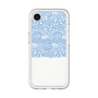 スリムプロテクションプレミアムケース［ LANVIN en Bleu - Lace - Blue ］