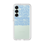 スリムプロテクションプレミアムケース［ LANVIN en Bleu - Lace - Blue ］