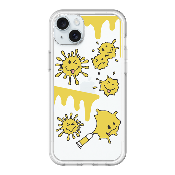 スリムプロテクションプレミアムケース［ PAINTING SMILE Yellow ］