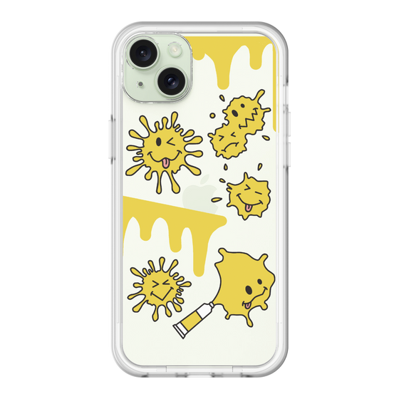 スリムプロテクションプレミアムケース［ PAINTING SMILE Yellow ］