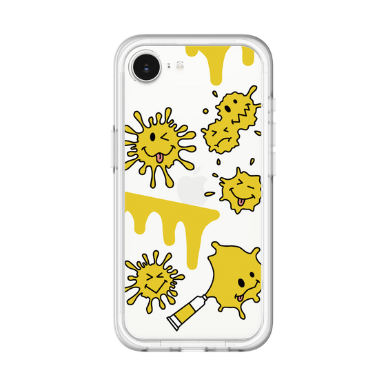 スリムプロテクションプレミアムケース［ PAINTING SMILE Yellow ］