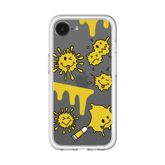 スリムプロテクションプレミアムケース［ PAINTING SMILE Yellow ］
