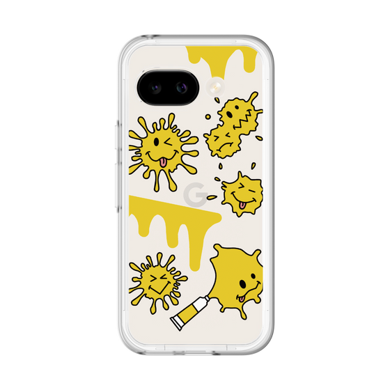 スリムプロテクションプレミアムケース［ PAINTING SMILE Yellow ］