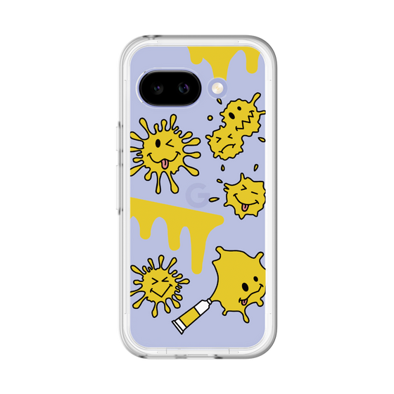 スリムプロテクションプレミアムケース［ PAINTING SMILE Yellow ］