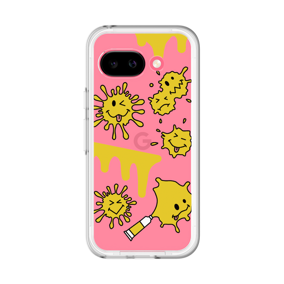 スリムプロテクションプレミアムケース［ PAINTING SMILE Yellow ］