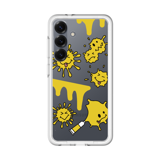 スリムプロテクションプレミアムケース［ PAINTING SMILE Yellow ］