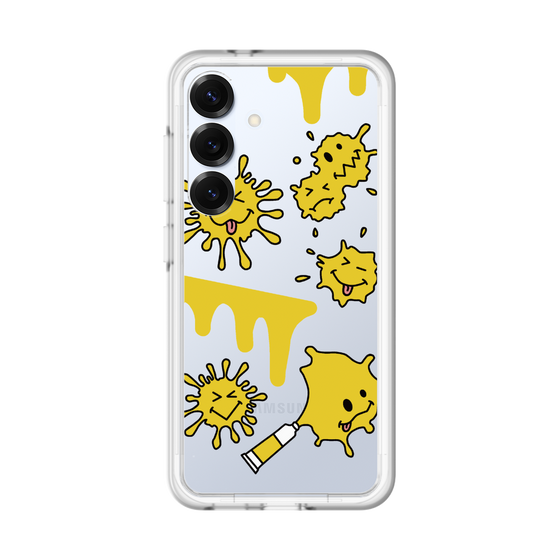 スリムプロテクションプレミアムケース［ PAINTING SMILE Yellow ］