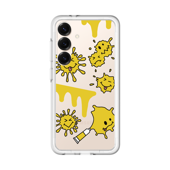スリムプロテクションプレミアムケース［ PAINTING SMILE Yellow ］