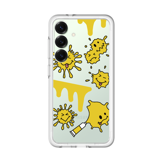 スリムプロテクションプレミアムケース［ PAINTING SMILE Yellow ］