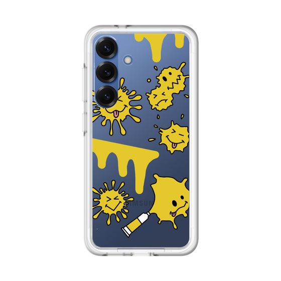スリムプロテクションプレミアムケース［ PAINTING SMILE Yellow ］