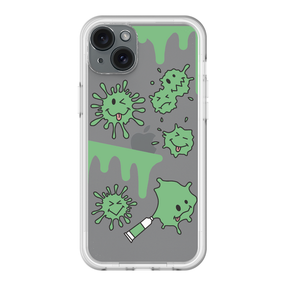 スリムプロテクションプレミアムケース［ PAINTING SMILE Green ］