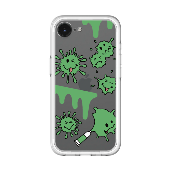 スリムプロテクションプレミアムケース［ PAINTING SMILE Green ］