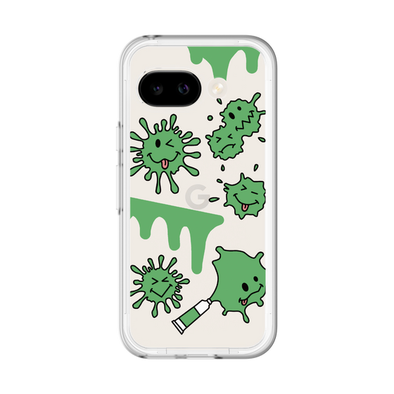 スリムプロテクションプレミアムケース［ PAINTING SMILE Green ］