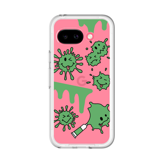 スリムプロテクションプレミアムケース［ PAINTING SMILE Green ］