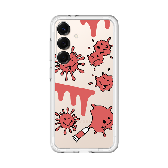 スリムプロテクションプレミアムケース［ PAINTING SMILE Red ］