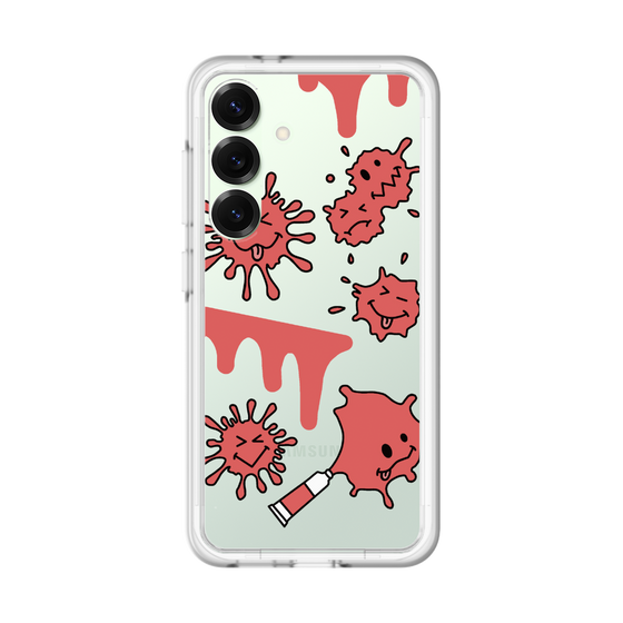 スリムプロテクションプレミアムケース［ PAINTING SMILE Red ］