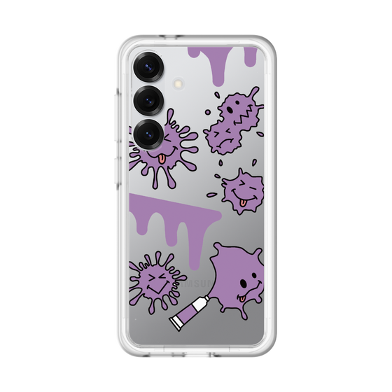 スリムプロテクションプレミアムケース［ PAINTING SMILE Purple ］