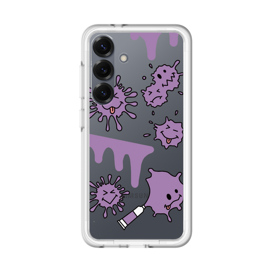 スリムプロテクションプレミアムケース［ PAINTING SMILE Purple ］