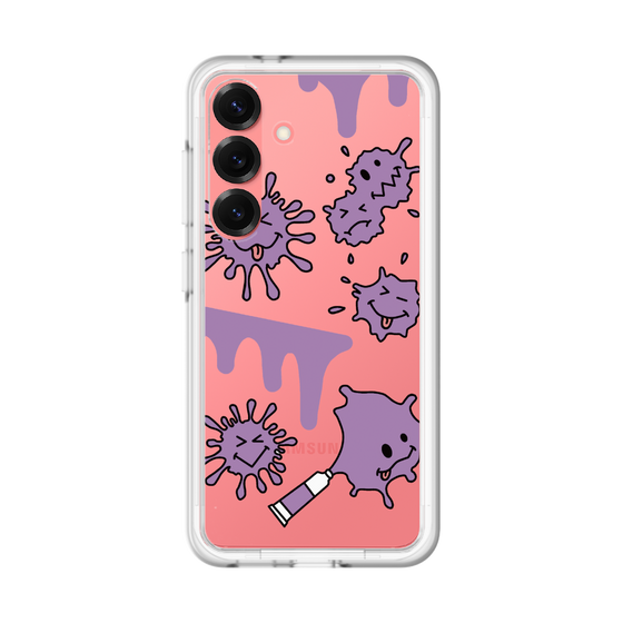 スリムプロテクションプレミアムケース［ PAINTING SMILE Purple ］