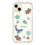 スリムプロテクションプレミアムケース［ DRAWING PAPER Blue ］