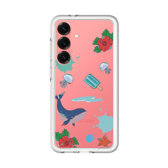 スリムプロテクションプレミアムケース［ DRAWING PAPER Blue ］