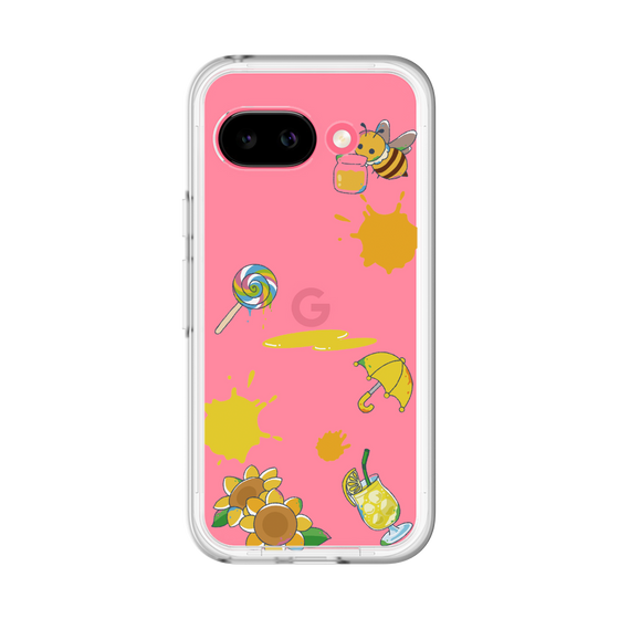 スリムプロテクションプレミアムケース［ DRAWING PAPER Yellow ］