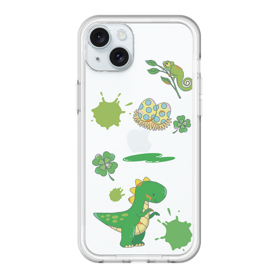 スリムプロテクションプレミアムケース［ DRAWING PAPER Green ］