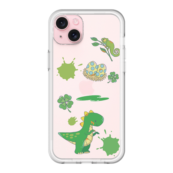 スリムプロテクションプレミアムケース［ DRAWING PAPER Green ］