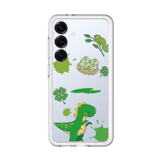 スリムプロテクションプレミアムケース［ DRAWING PAPER Green ］