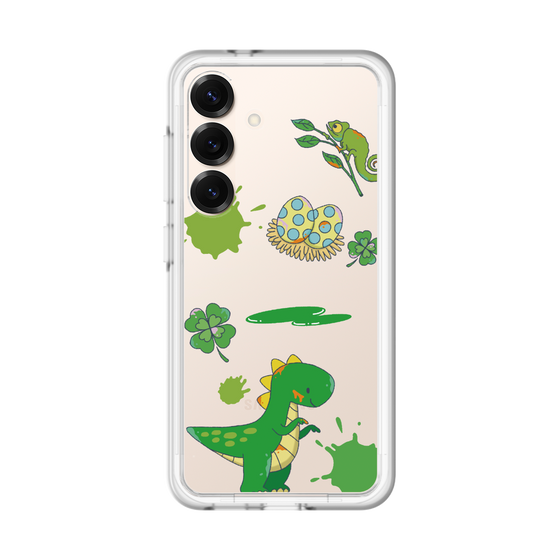 スリムプロテクションプレミアムケース［ DRAWING PAPER Green ］