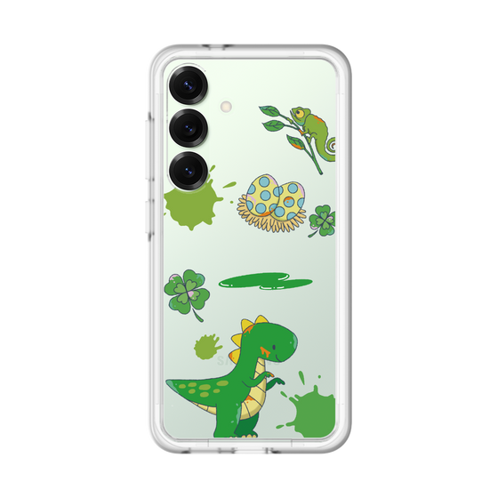 スリムプロテクションプレミアムケース［ DRAWING PAPER Green ］