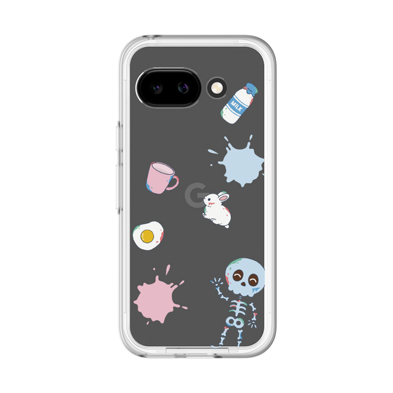 スリムプロテクションプレミアムケース［ DRAWING PAPER White ］