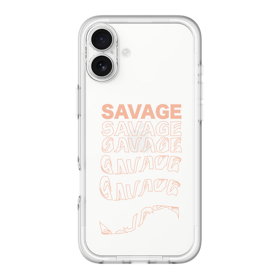 スリムプロテクションプレミアムケース［ SAVAGE Orange ］