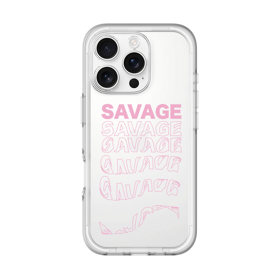 スリムプロテクションプレミアムケース［ SAVAGE Pink ］